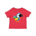 thumbnail image 1 of Inktastic Tropical Parrot, Colorful Parrot, Tropical Bird Boys or Girls Baby T-Shirt, 1 of 5