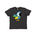 thumbnail image 1 of Inktastic Tropical Parrot, Colorful Parrot, Tropical Bird Youth T-Shirt, 1 of 5