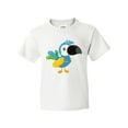 thumbnail image 1 of Inktastic Tropical Parrot, Colorful Parrot, Tropical Bird Youth T-Shirt, 1 of 5