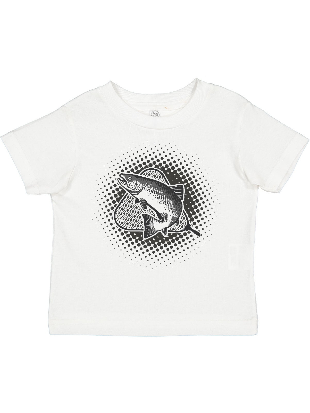 Inktastic Trout Fisherman Fly Fishing Boys or Girls Toddler T-Shirt