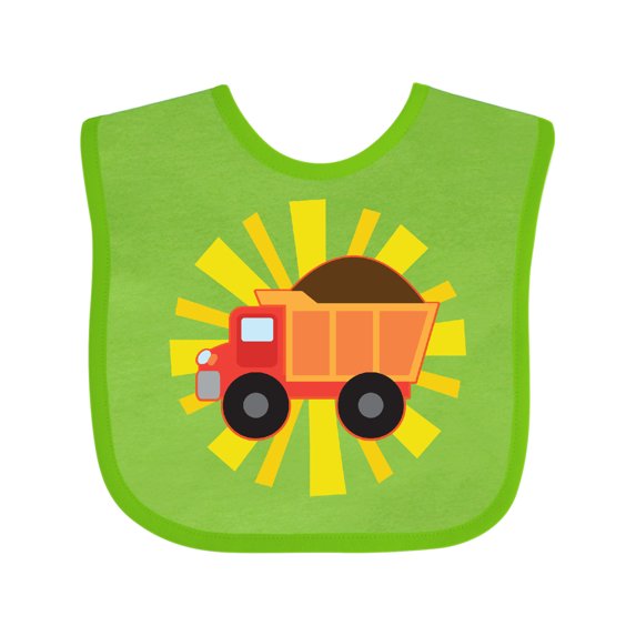 Inktastic Truck Construction Boys Boys or Girls Baby Bib