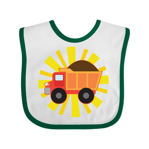 Inktastic Truck Construction Boys Boys or Girls Baby Bib