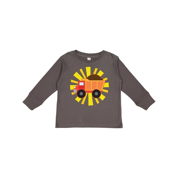 Inktastic Truck Construction Boys Boys or Girls Long Sleeve Toddler T-Shirt