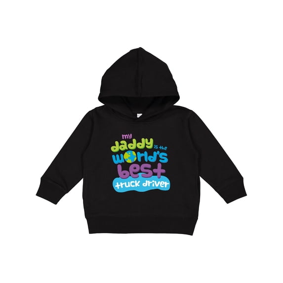 Inktastic Truck Driver Daddy Toddler Hoodie