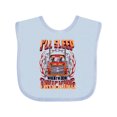 thumbnail image 1 of Inktastic Truck Driver Funny Big Rig Truck Driving Boys or Girls Baby Bib, 1 of 4