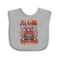 thumbnail image 1 of Inktastic Truck Driver Funny Big Rig Truck Driving Boys or Girls Baby Bib, 1 of 4