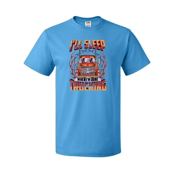 Inktastic Truck Driver Funny Big Rig Truck Driving T-Shirt