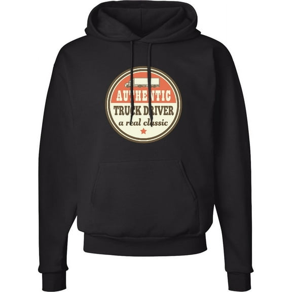 Inktastic Truck Driver Funny Trucker Adult Hoodie Sweatshirt
