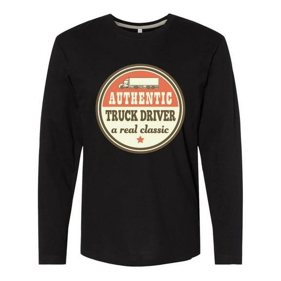Inktastic Truck Driver Funny Trucker Long Sleeve T-Shirt