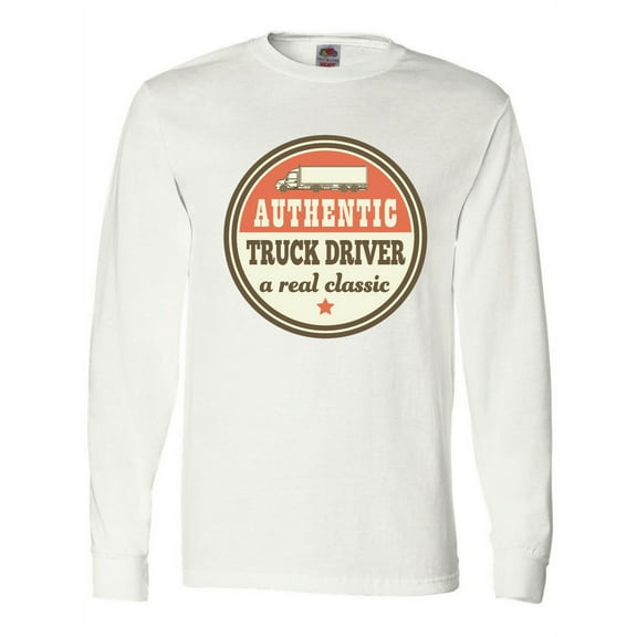 Inktastic Truck Driver Funny Trucker Long Sleeve T-Shirt