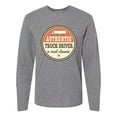 thumbnail image 1 of Inktastic Truck Driver Funny Trucker Long Sleeve T-Shirt, 1 of 5