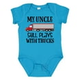 thumbnail image 1 of Inktastic Truck Driver Uncle for Nephew Boys or Girls Baby Bodysuit, 1 of 5