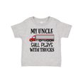 thumbnail image 1 of Inktastic Truck Driver Uncle for Nephew Boys or Girls Toddler T-Shirt, 1 of 5
