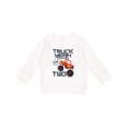 thumbnail image 1 of Inktastic Truck Yeah I'm Two Toddler Sweatshirt, 1 of 4