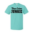 thumbnail image 1 of Inktastic True Crime Junkie in Black Text T-Shirt, 1 of 5