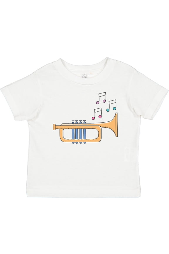 Trumpet Marching Band Musician Boys or Girls Toddler T-Shirt