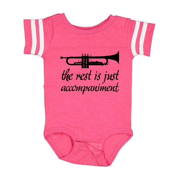 Inktastic Trumpet Music Joke Boys or Girls Baby Bodysuit