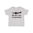 thumbnail image 1 of Inktastic Trumpet Music Joke Boys or Girls Baby T-Shirt, 1 of 5