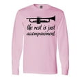 thumbnail image 1 of Inktastic Trumpet Music Joke Long Sleeve T-Shirt, 1 of 5