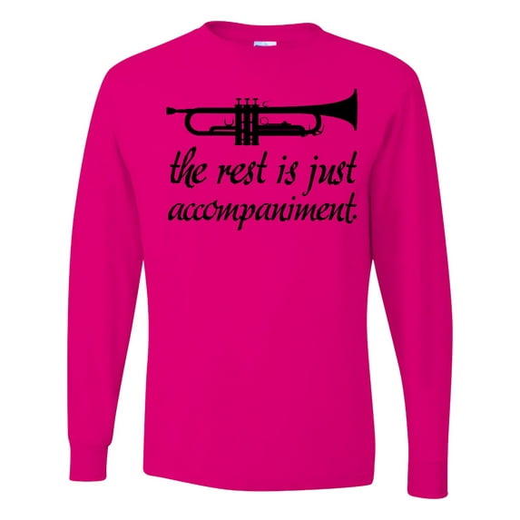 Inktastic Trumpet Music Joke Long Sleeve T-Shirt