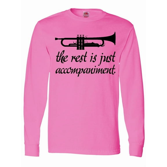 Inktastic Trumpet Music Joke Long Sleeve T-Shirt