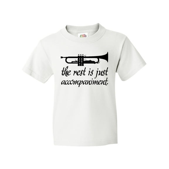 Inktastic Trumpet Music Joke Youth T-Shirt