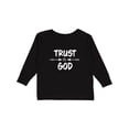 thumbnail image 1 of Inktastic Trust in God Boys or Girls Long Sleeve Toddler T-Shirt, 1 of 5