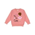 thumbnail image 1 of Inktastic Tu Tu Cute Ballerina Toddler Sweatshirt, 1 of 4