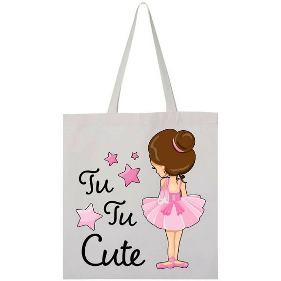 Inktastic Tu Tu Cute- Ballerina Tote Bag