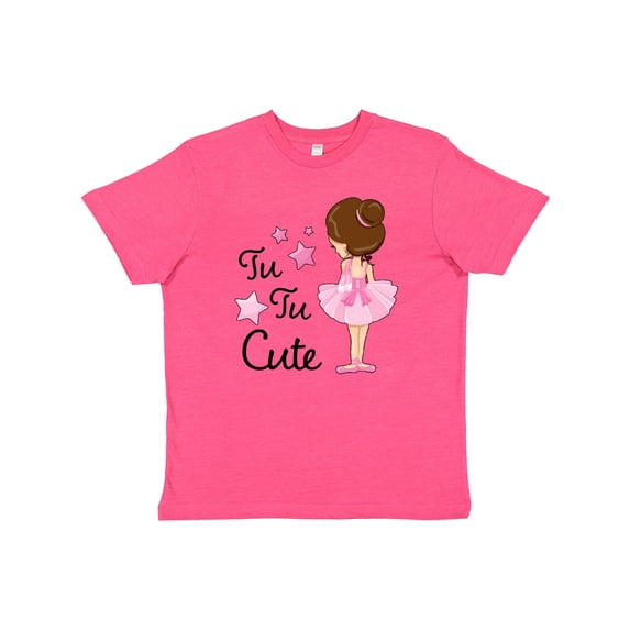 Inktastic Tu Tu Cute- ballerina Youth T-Shirt