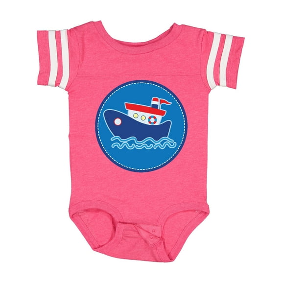 Inktastic Tug Boat Nautical Sea Boys or Girls Baby Bodysuit