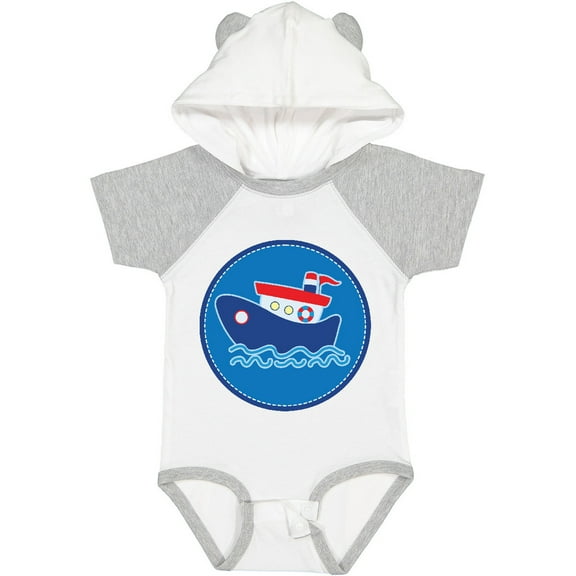 Inktastic Tug Boat Nautical Sea Boys or Girls Baby Bodysuit