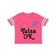 thumbnail image 1 of Inktastic Tulsa Oklahoma Butterfly Boys or Girls Toddler T-Shirt, 1 of 5