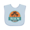 thumbnail image 1 of Inktastic Tulum Mexico Vacation Boys or Girls Baby Bib, 1 of 4