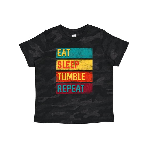 Inktastic Tumbling Gift Eat Sleep Tumble Repeat Boys or Girls Toddler T-Shirt