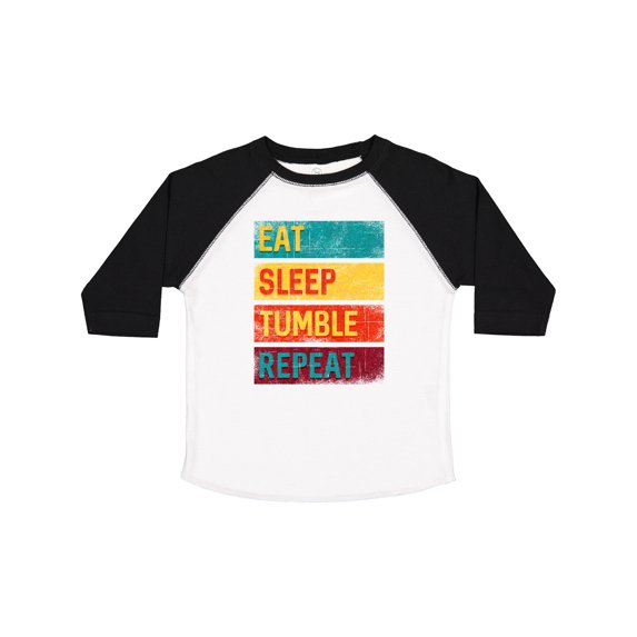 Inktastic Tumbling Gift Eat Sleep Tumble Repeat Boys or Girls Toddler T-Shirt
