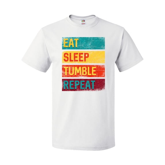 Inktastic Tumbling Gift Eat Sleep Tumble Repeat T-Shirt