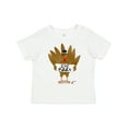 thumbnail image 1 of Inktastic Turkey Holding a Sign Says Eat Pizza Boys or Girls Toddler T-Shirt, 1 of 5