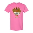 thumbnail image 1 of Inktastic Turkey Holding a Sign Says Eat Pizza T-Shirt, 1 of 5