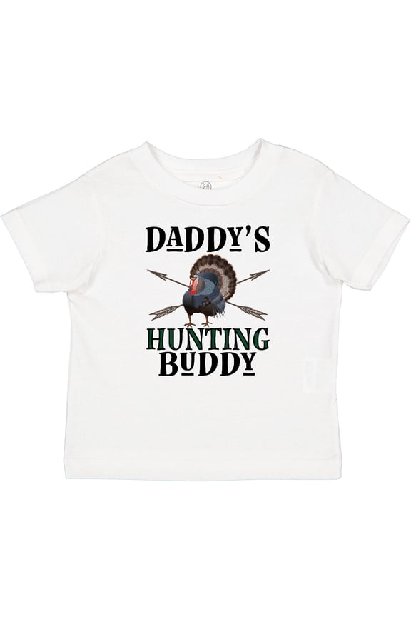 Turkey Hunter Daddys Hunting Buddy Boys Baby T-Shirt