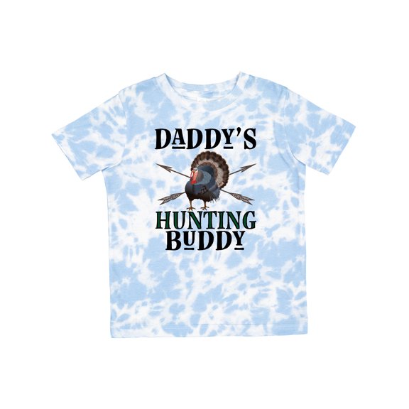 Inktastic Turkey Hunter Daddys Hunting Buddy Boys Toddler T-Shirt