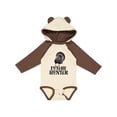 thumbnail image 1 of Inktastic Turkey Hunting Future Hunter Boys Long Sleeve Baby Bodysuit, 1 of 5