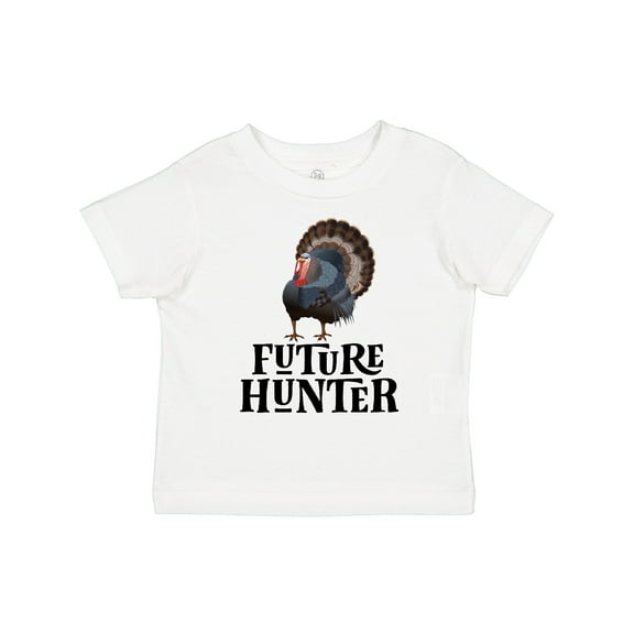 Inktastic Turkey Hunting Future Hunter Boys Toddler T-Shirt