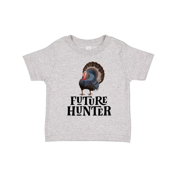 Inktastic Turkey Hunting Future Hunter Boys Toddler T-Shirt