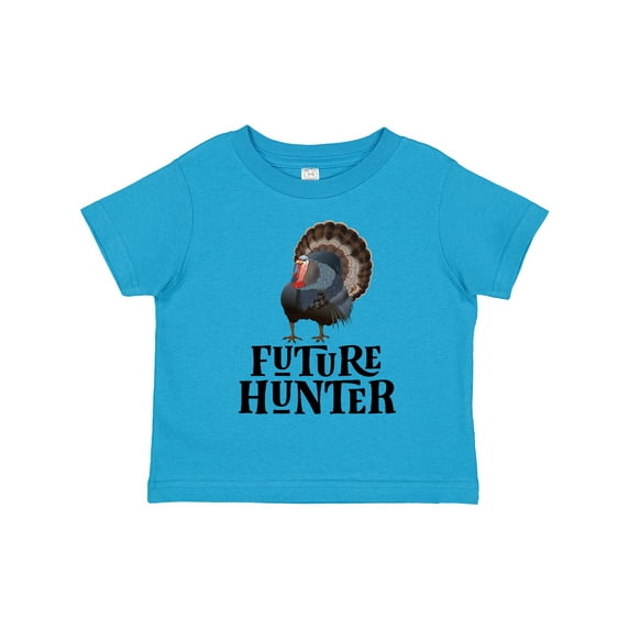Inktastic Turkey Hunting Future Hunter Boys Toddler T-Shirt