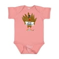 thumbnail image 1 of Inktastic Turkey holding a sign says Eat Pizza Boys or Girls Baby Bodysuit, 1 of 5