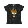 thumbnail image 1 of Inktastic Turkey holding a sign says Eat Pizza Women's T-Shirt, 1 of 5