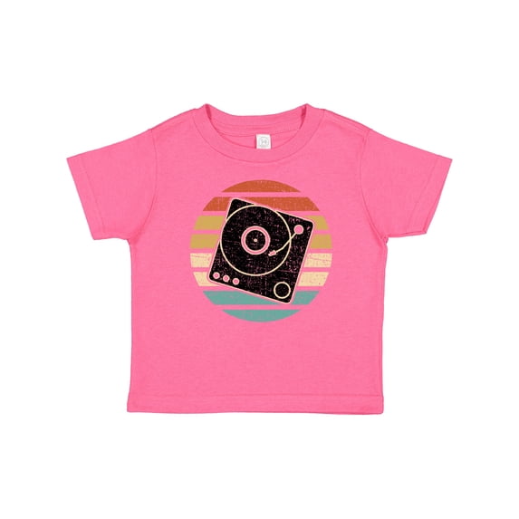 Inktastic Turn Table Record Player Retro Boys or Girls Toddler T-Shirt