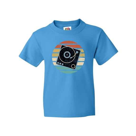 Inktastic Turn Table Record Player Retro Youth T-Shirt