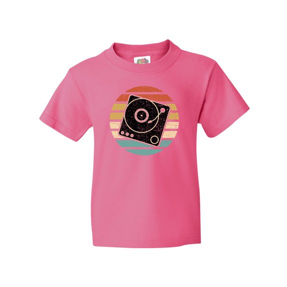Inktastic Turn Table Record Player Retro Youth T-Shirt